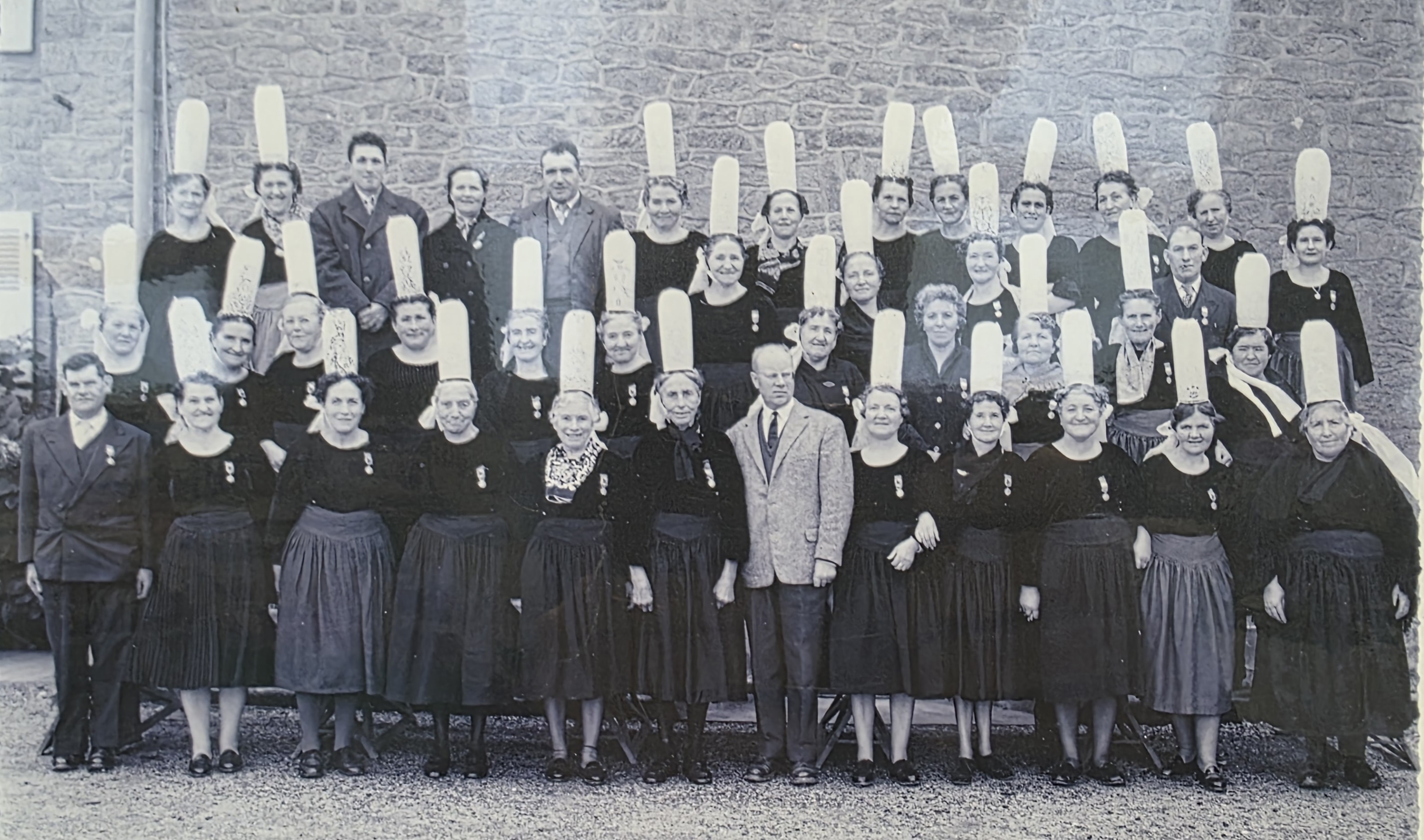 remise de médailles chez Casegrain