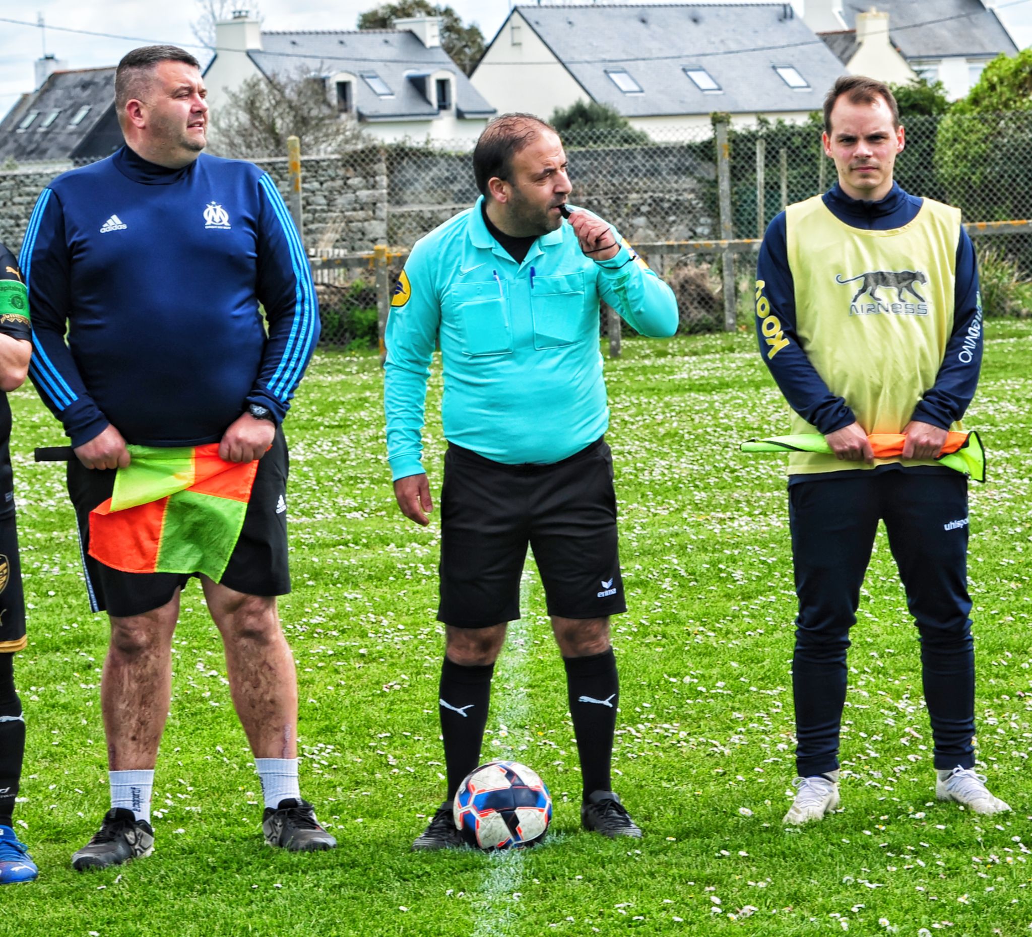 les arbitres de la C à Keryet
