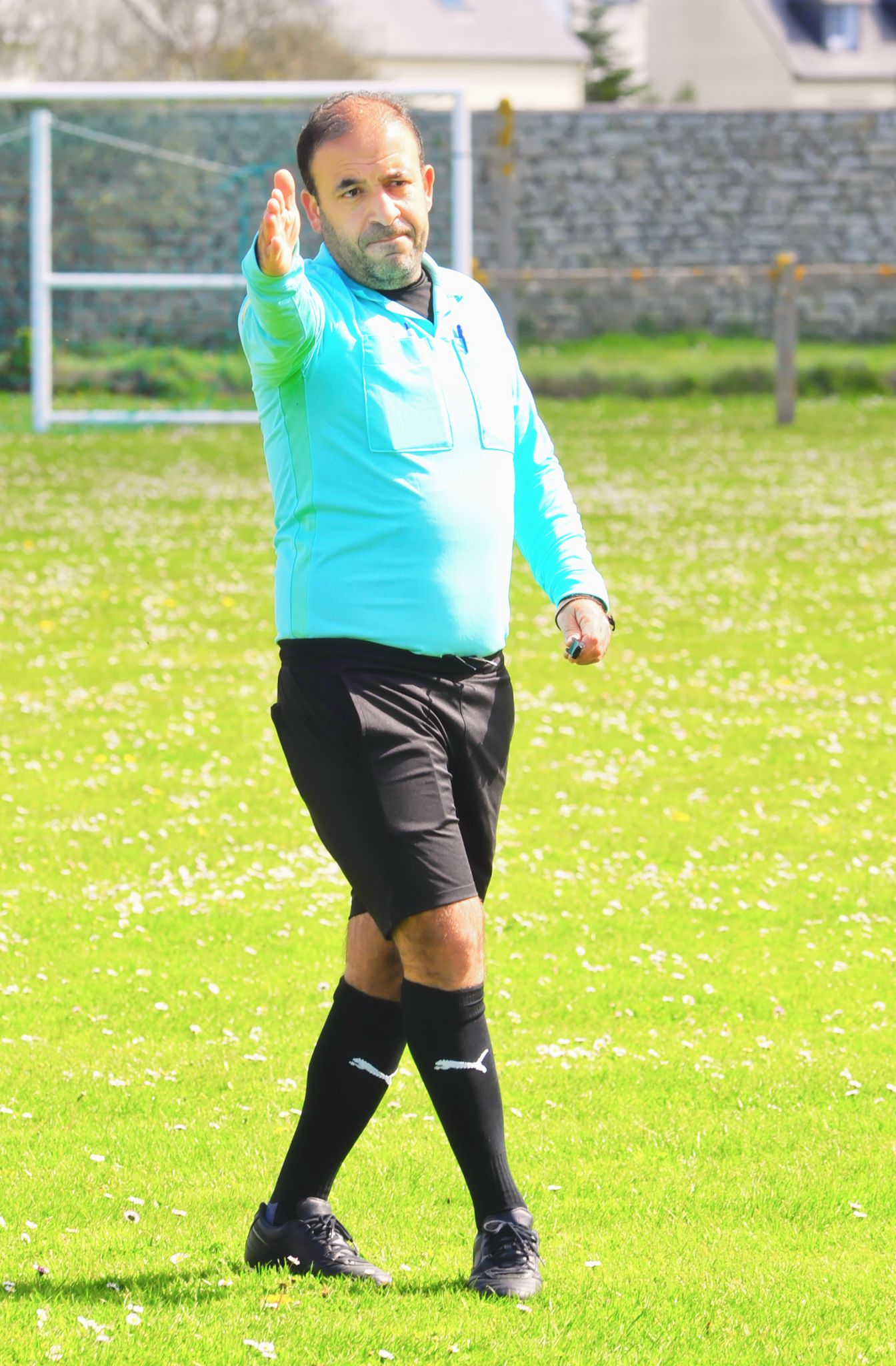 L'arbitre du match de la C