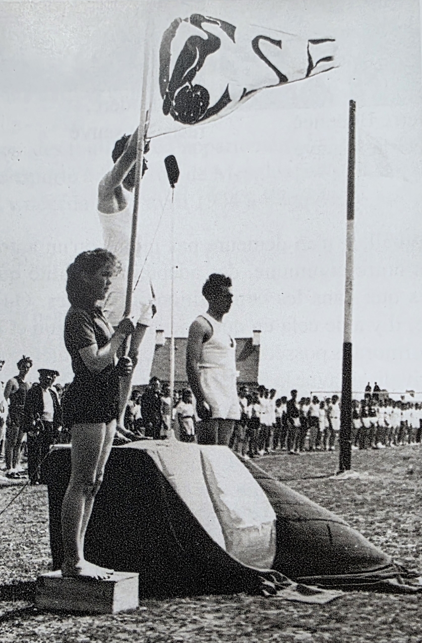 Photo collective des athlètes des Cormorans