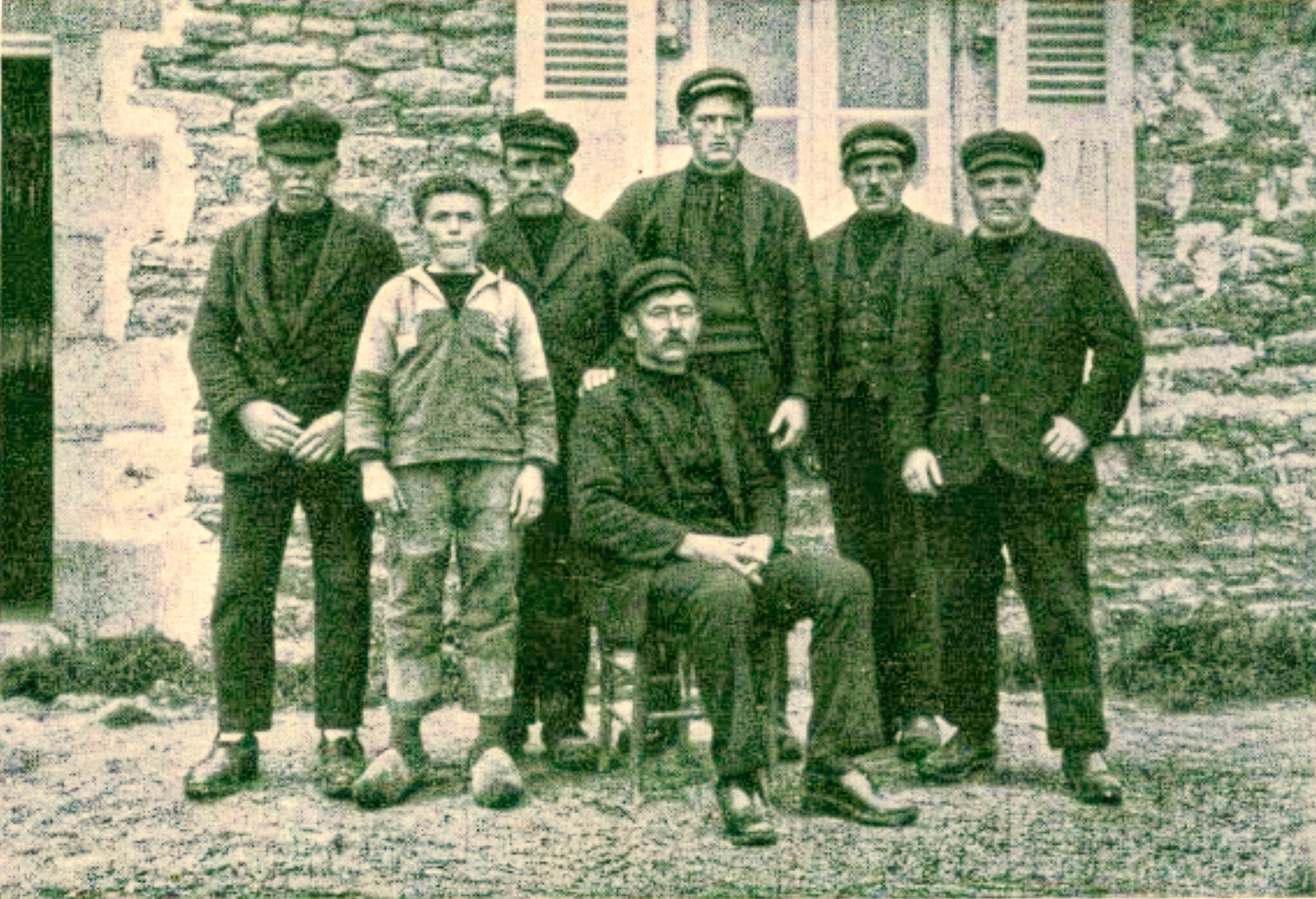 François Larnicol et son équipage