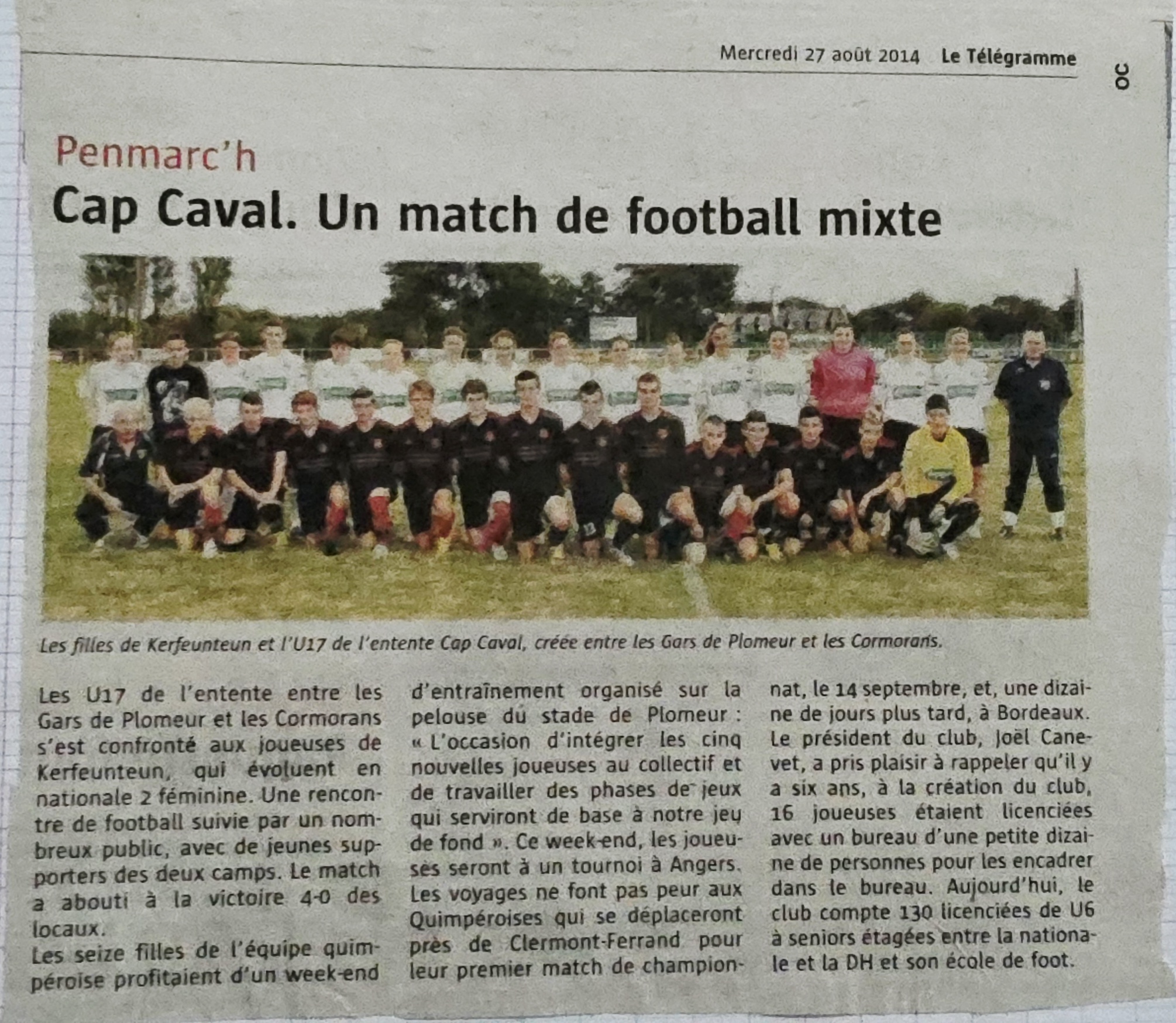 Match Mixte Cap Caval 2014