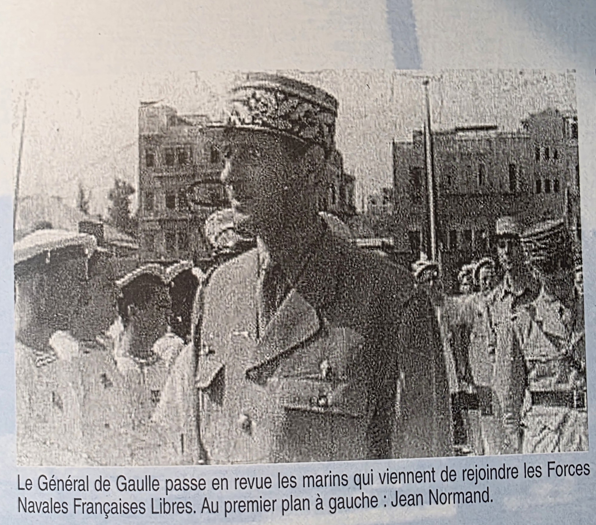 Jean Normand et De Gaulle