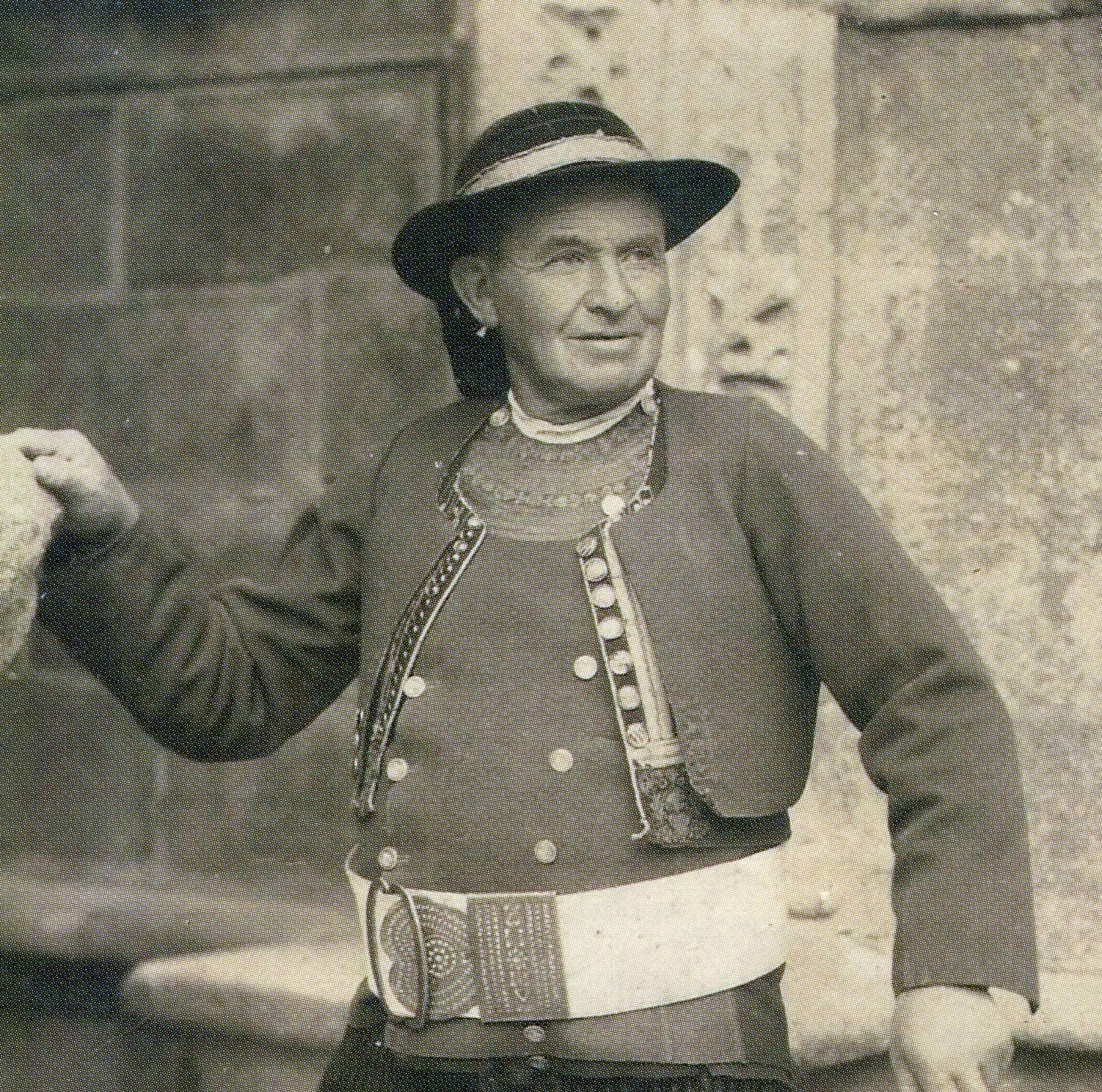 Portrait d'Alain Nicolas dit Tonton Lann