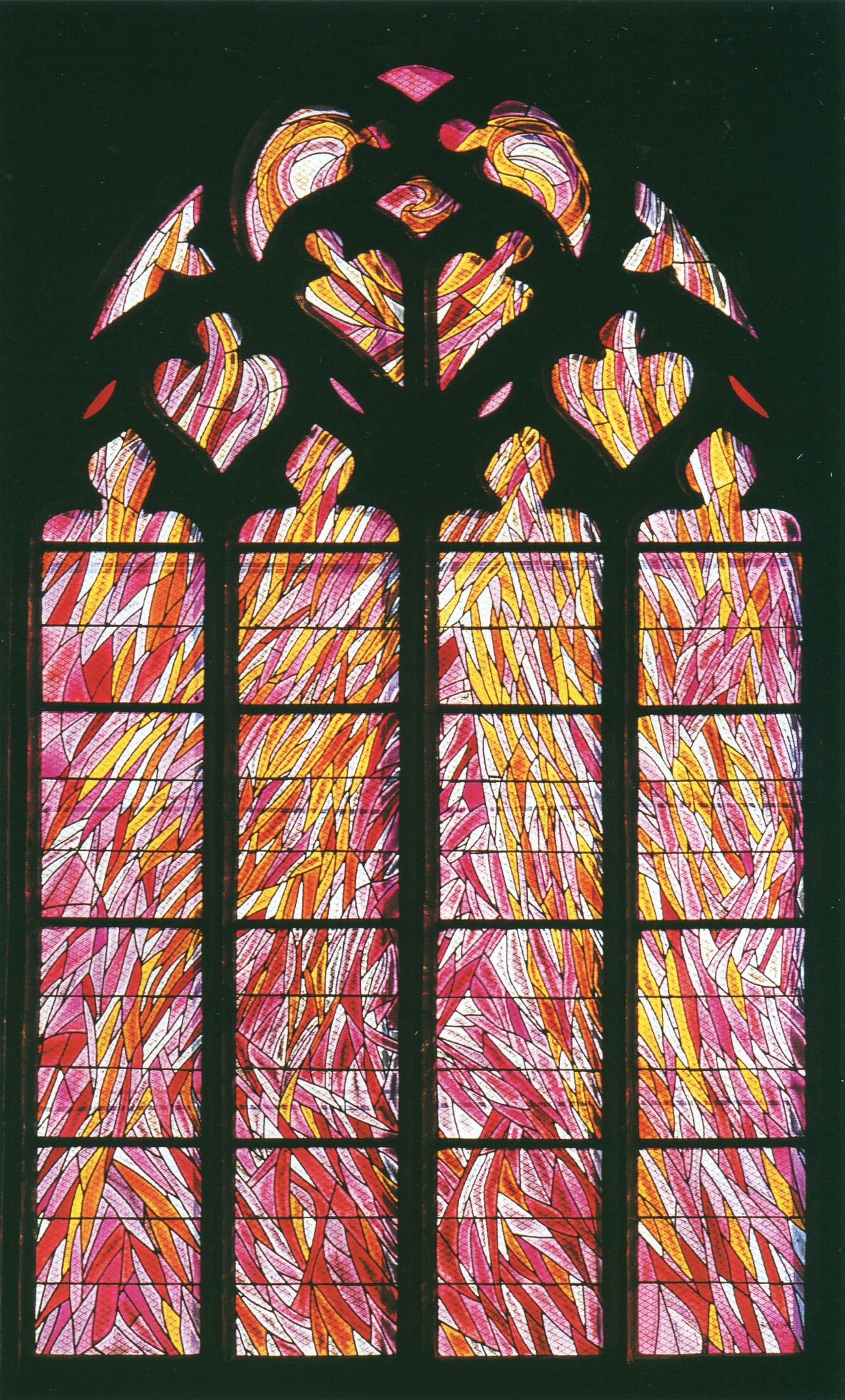 Vitraux de la chapelle de la Madeleine