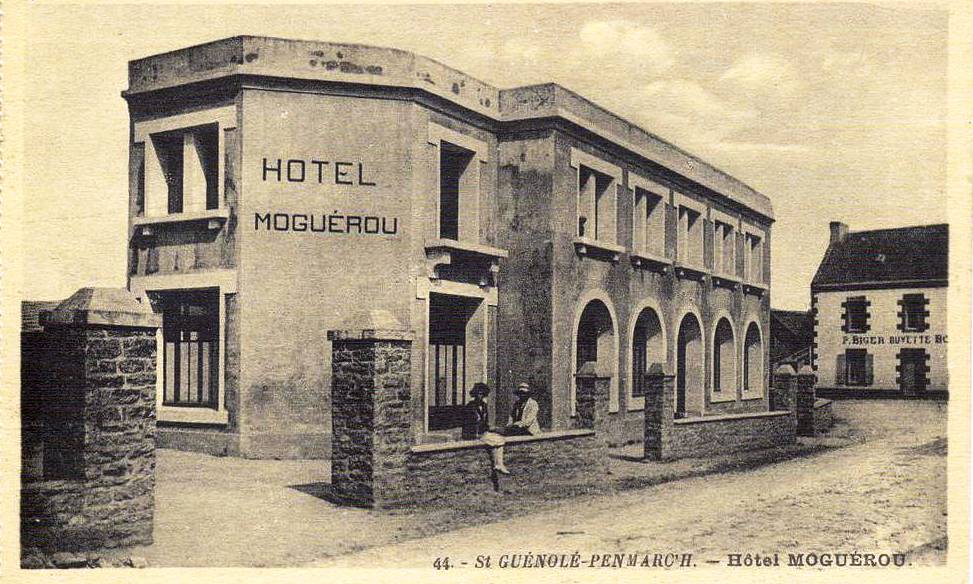 L'Hôtel Moguérou à Saint-Guénolé