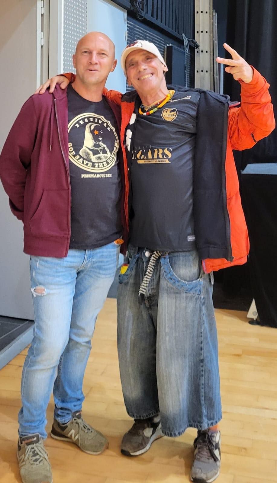 Yo Madec et Manu Chao en Cormoran