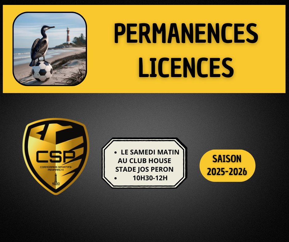 Permanences au club